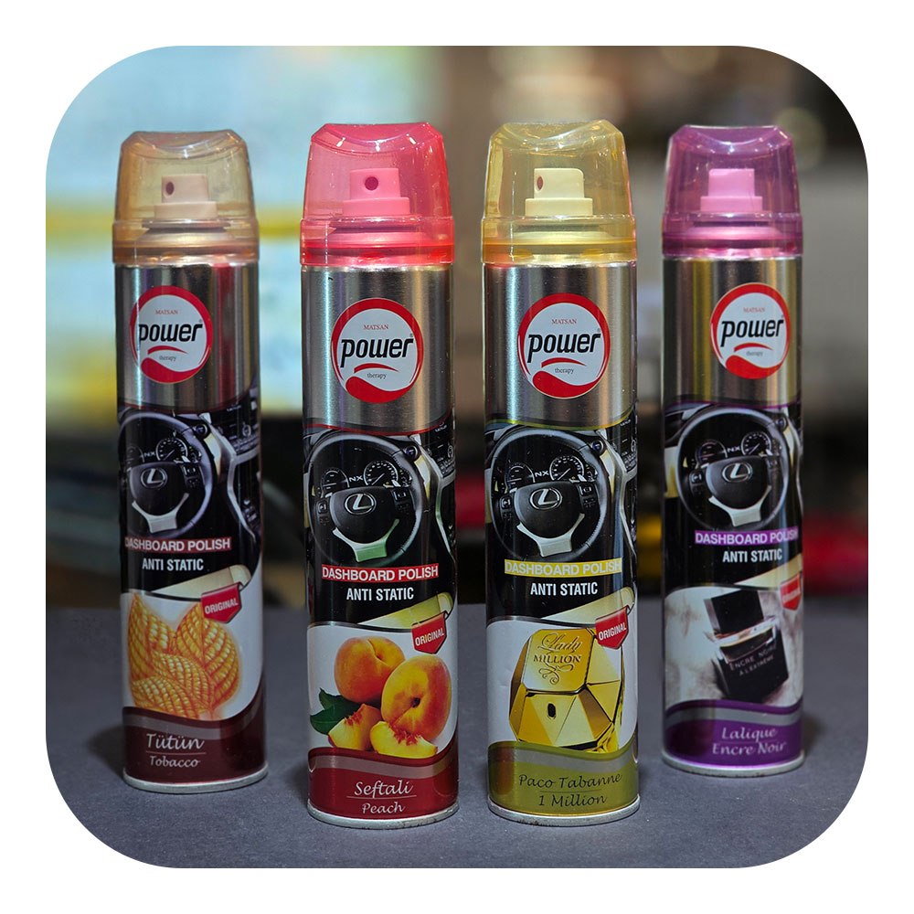 اسپری تمیز کننده و براق کننده داشبورد Matisan Power