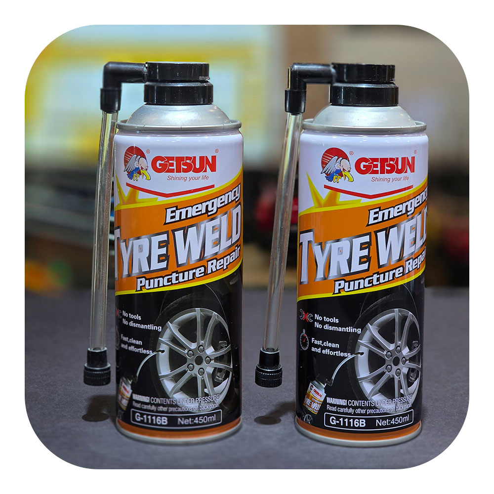 اسپری رفع پنچری لاستیک GETSUN